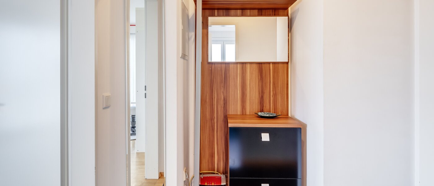 appartement avec terrasse sur le toit München Schwabing-West 02 entrée/couloir 7226