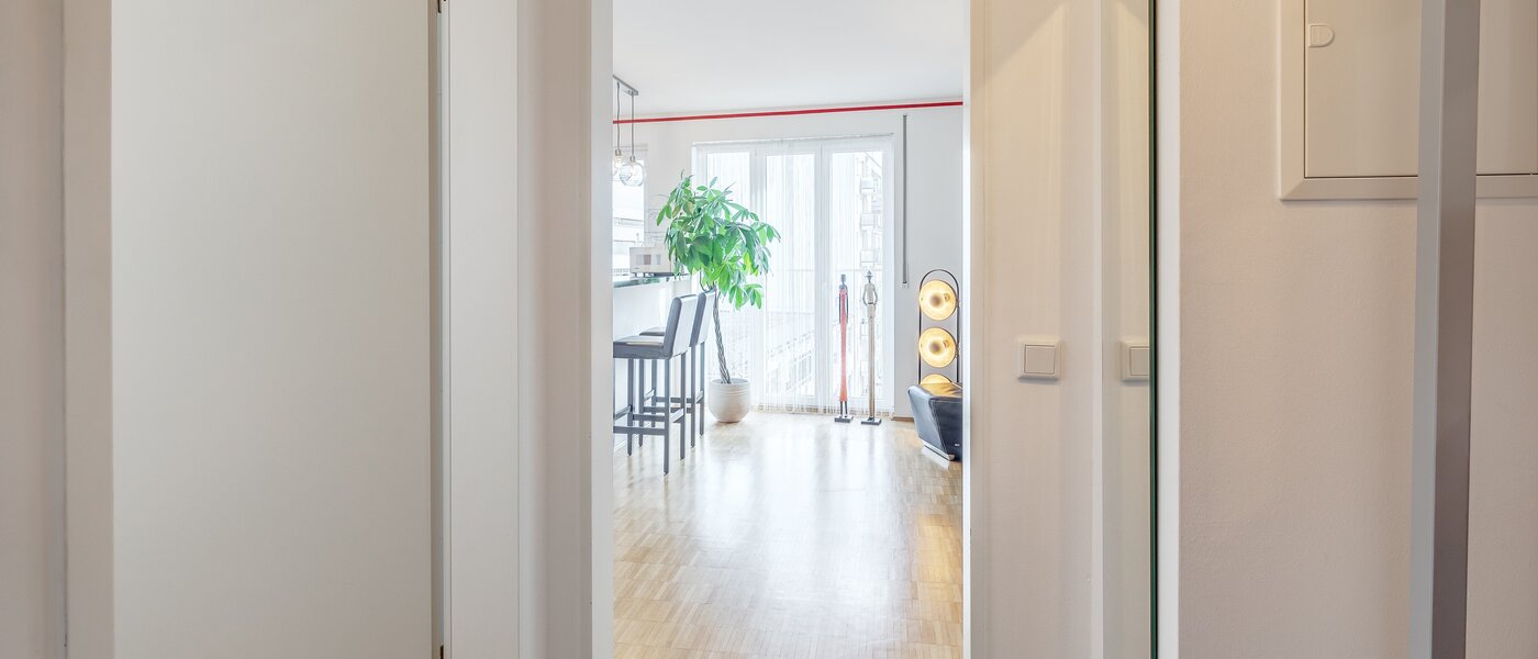 appartement avec terrasse sur le toit München Schwabing-West 03 entrée/couloir 7226