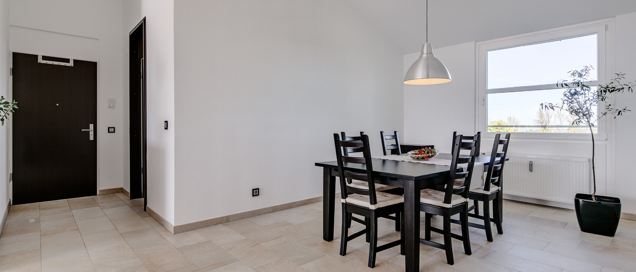 appartement avec terrasse sur le toit München Arabellapark 02 salle à manger 7279