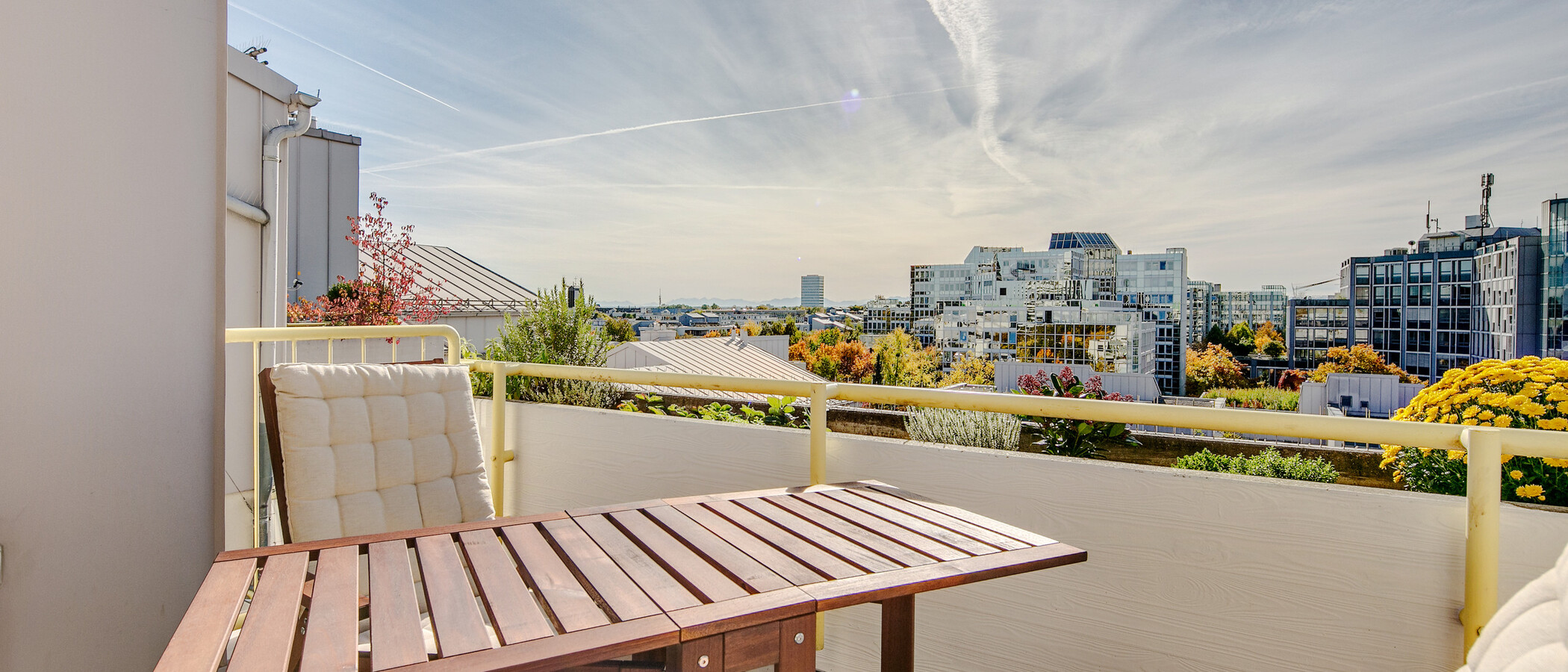 appartement avec terrasse sur le toit München Arabellapark 02 terrasse 7279