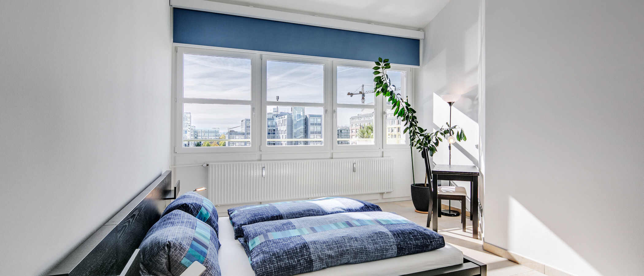 appartement avec terrasse sur le toit München Arabellapark 01 dormir 7279