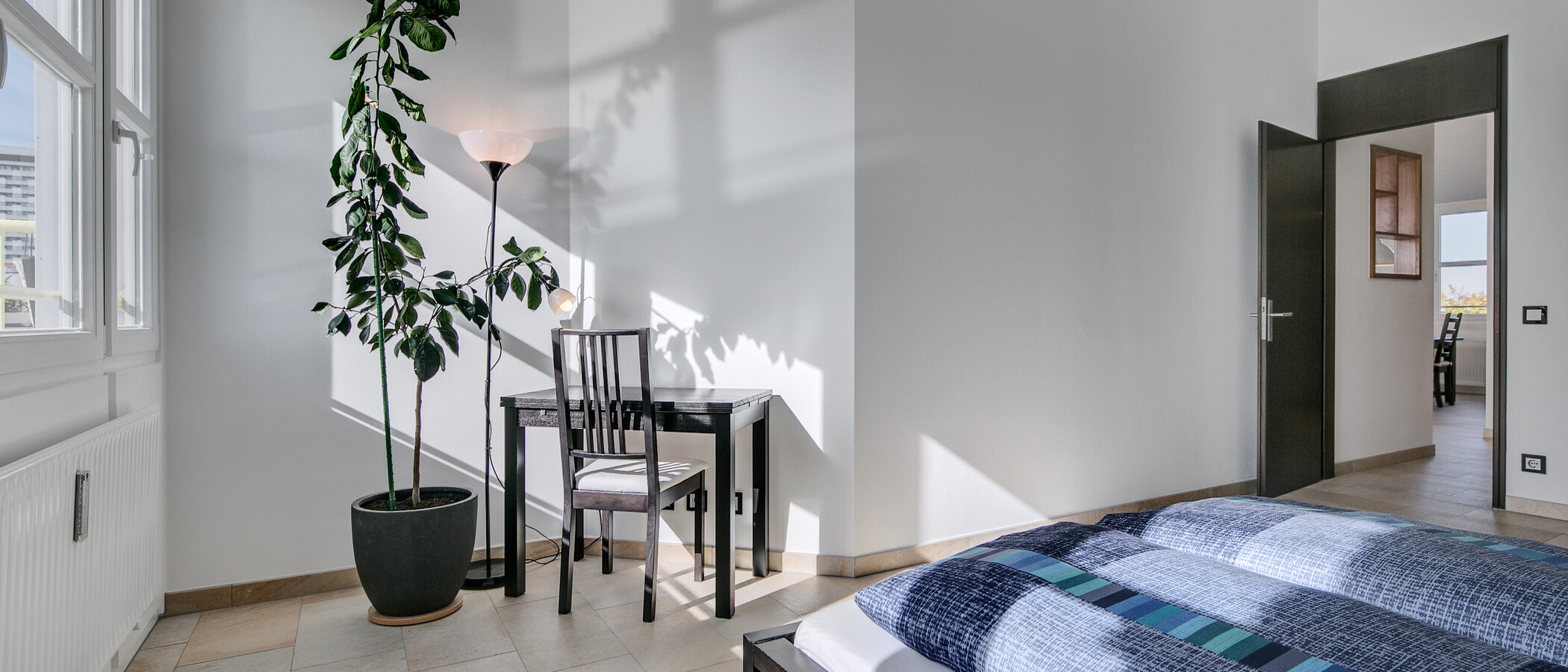 appartement avec terrasse sur le toit München Arabellapark 03 dormir 7279