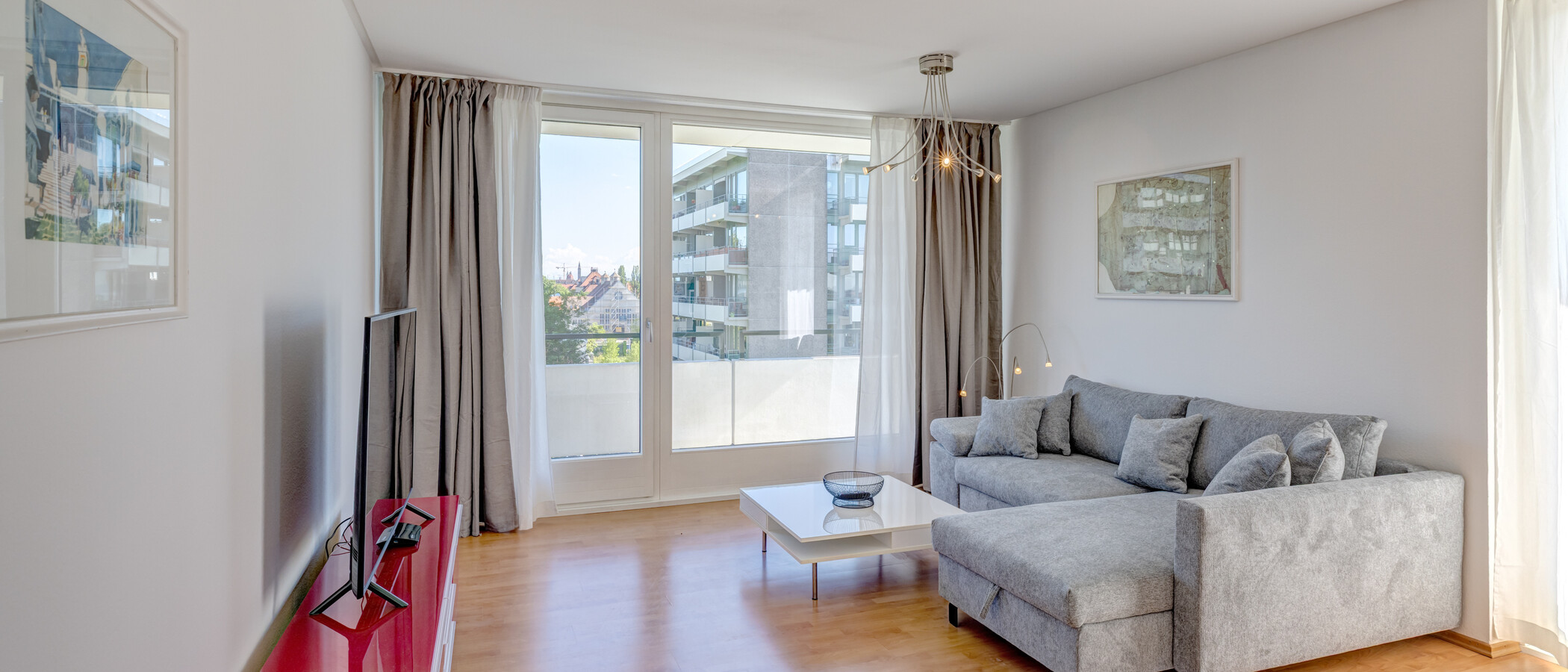 appartement München Schwabing-West 01 pièce à vivre 7349