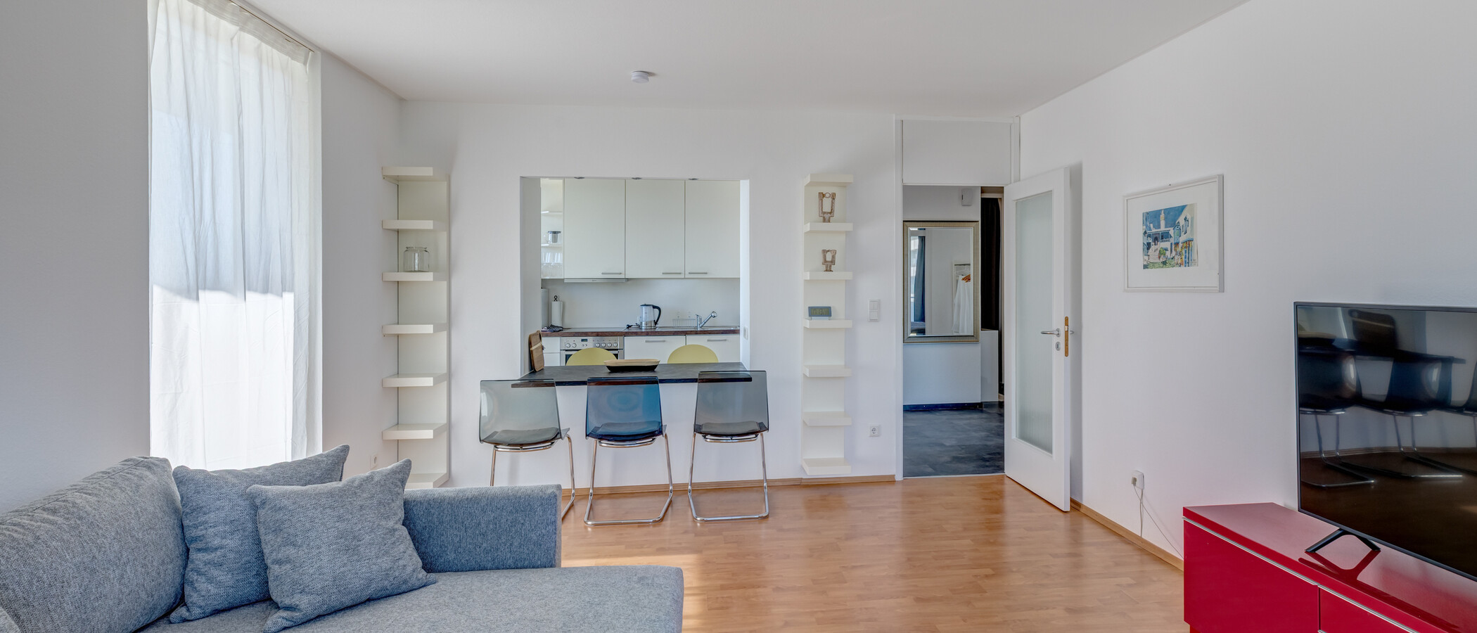 appartement München Schwabing-West 02 pièce à vivre 7349