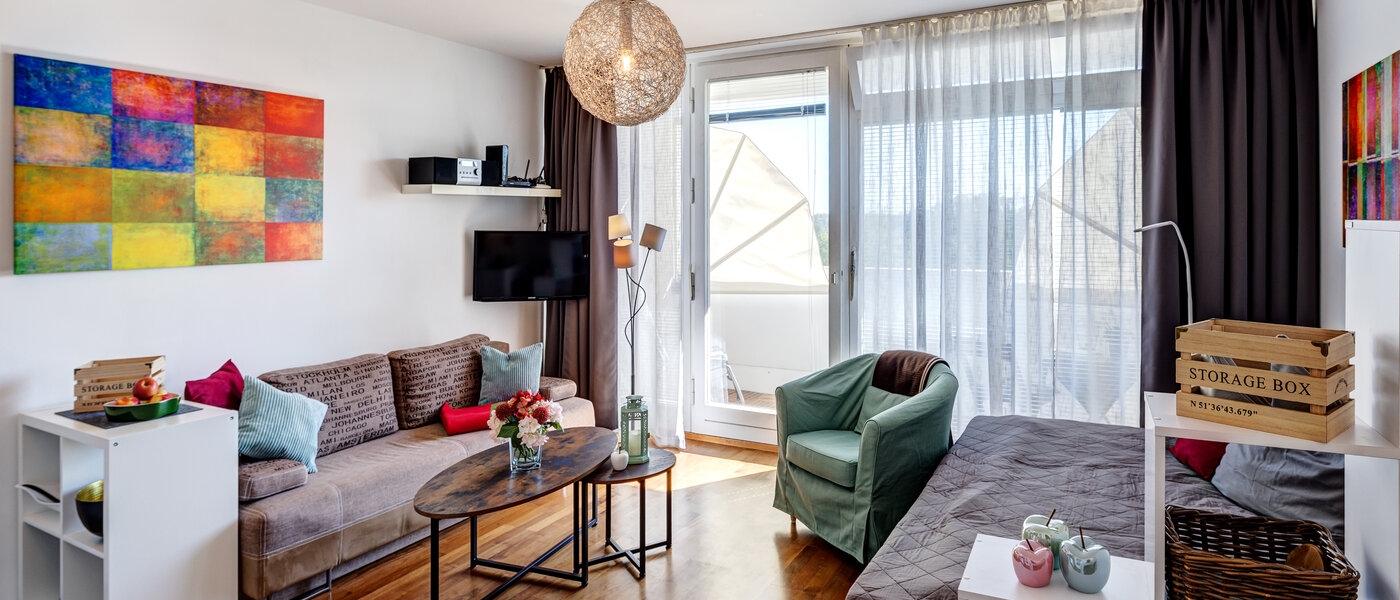 appartement München Moosach 03 pièce à vivre 7399