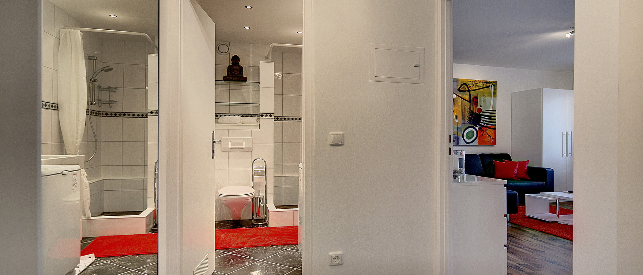 appartement München Neuhausen 02 entrée/couloir 7421