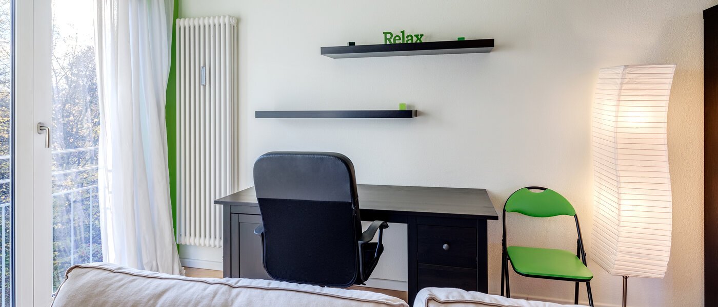 appartement style maisonnette München Fasanerie 02 salon 7475