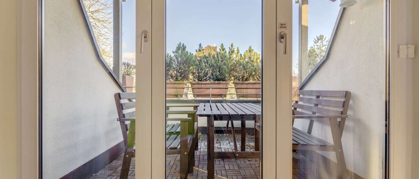 appartement style maisonnette München Fasanerie 04 terrasse 7475