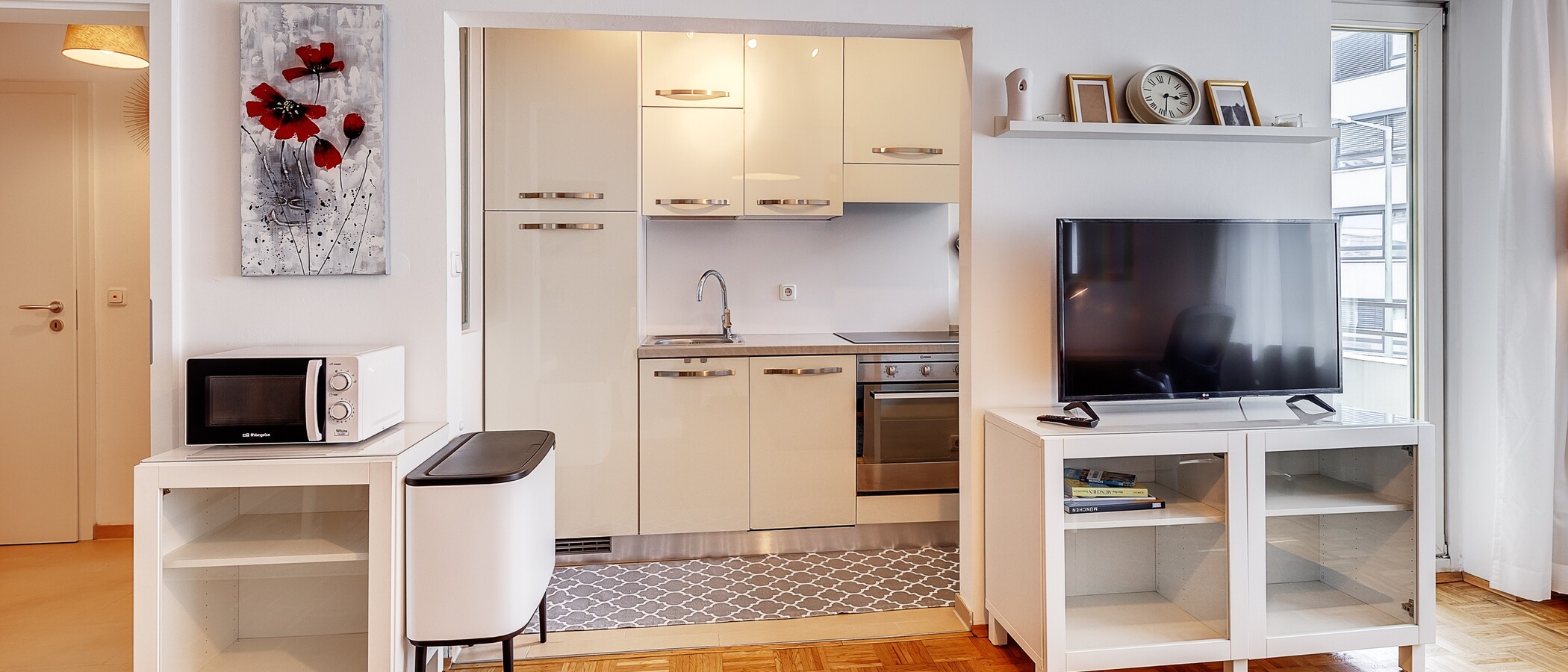 appartement München Ludwigsvorstadt 06 pièce à vivre 7480