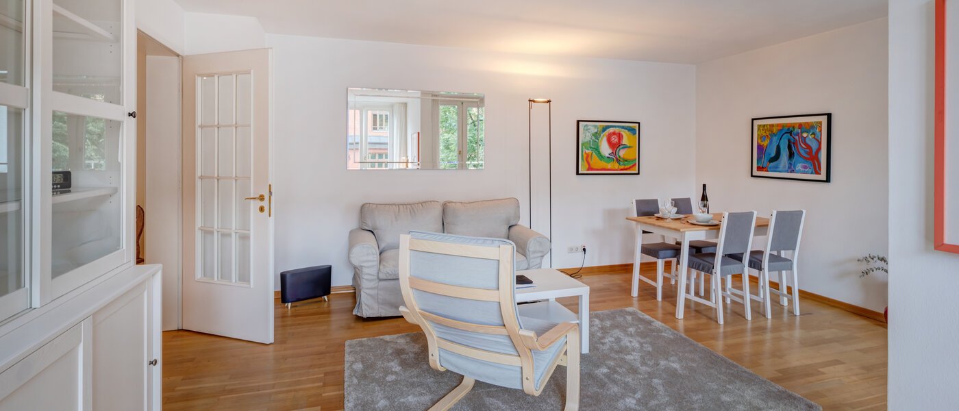 appartement München Haidhausen 01 pièce à vivre 7485