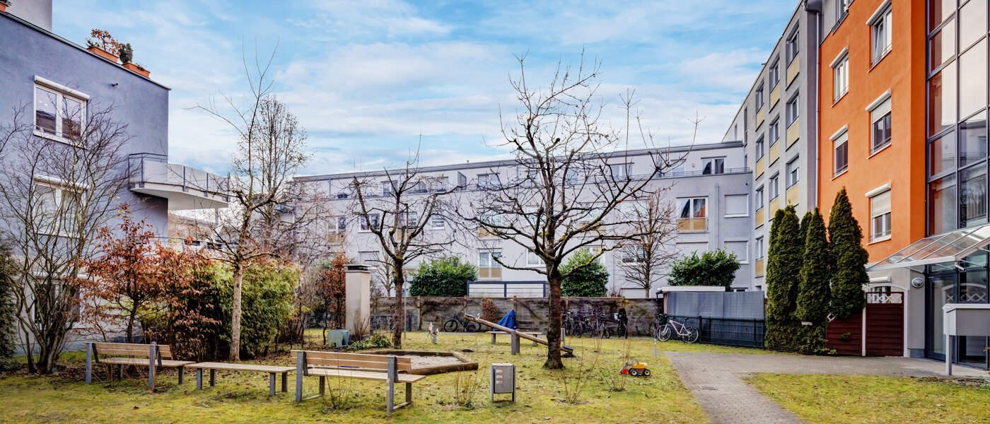 appartement München Sendling-Westpark 01 cour intérieure 7493