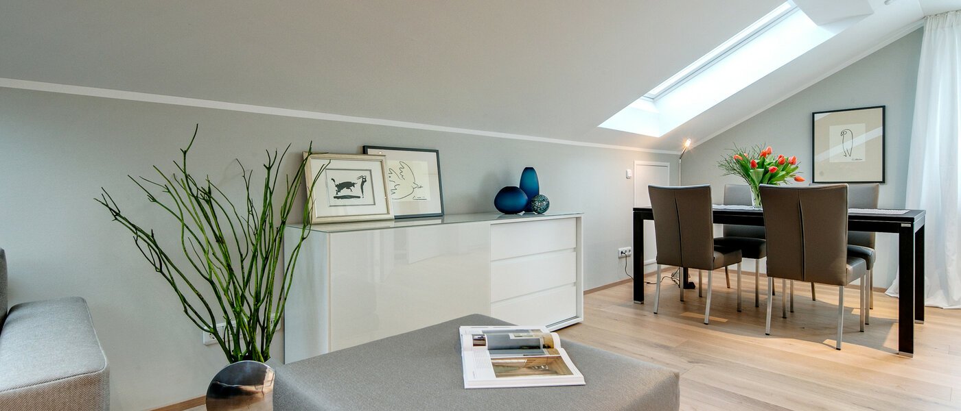 appartement sous les toits München Trudering 03 salon 7503