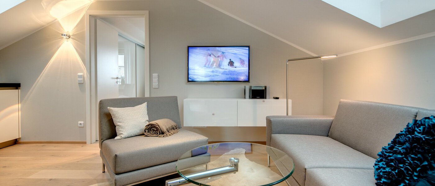 appartement sous les toits München Trudering 04 salon 7503