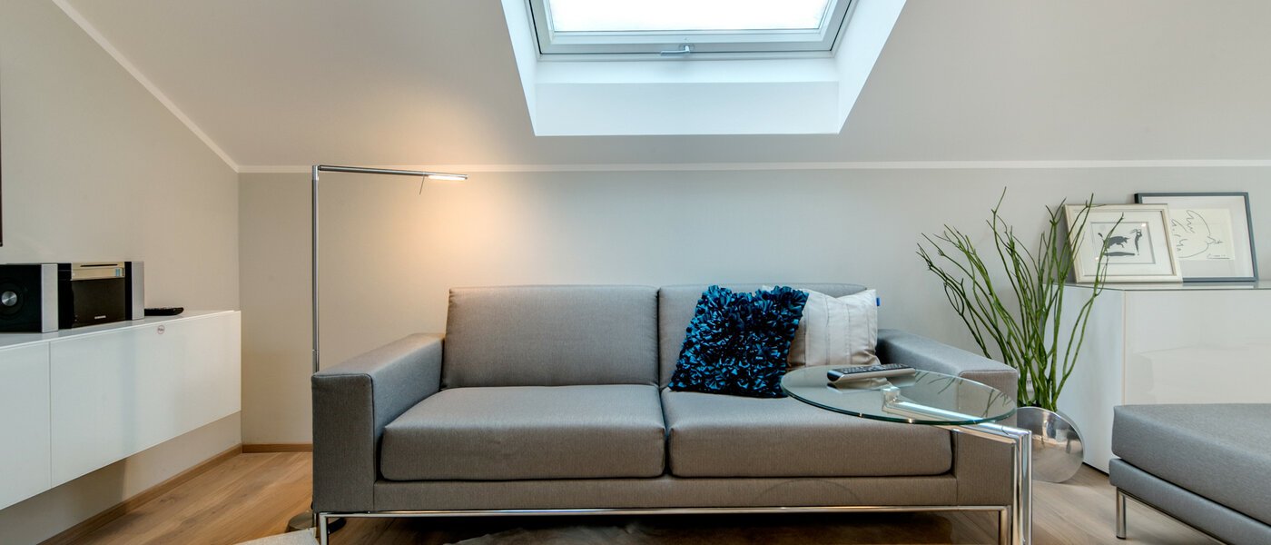 appartement sous les toits München Trudering 05 salon 7503