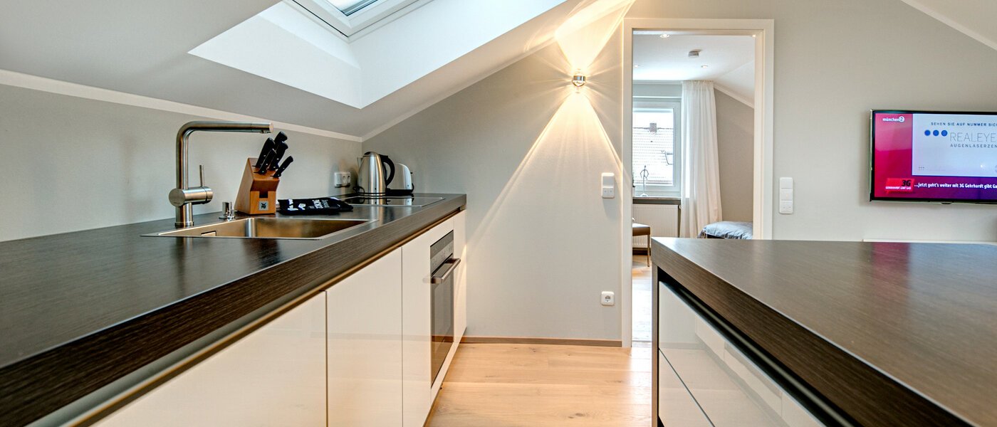 appartement sous les toits München Trudering 04 cuisine 7503