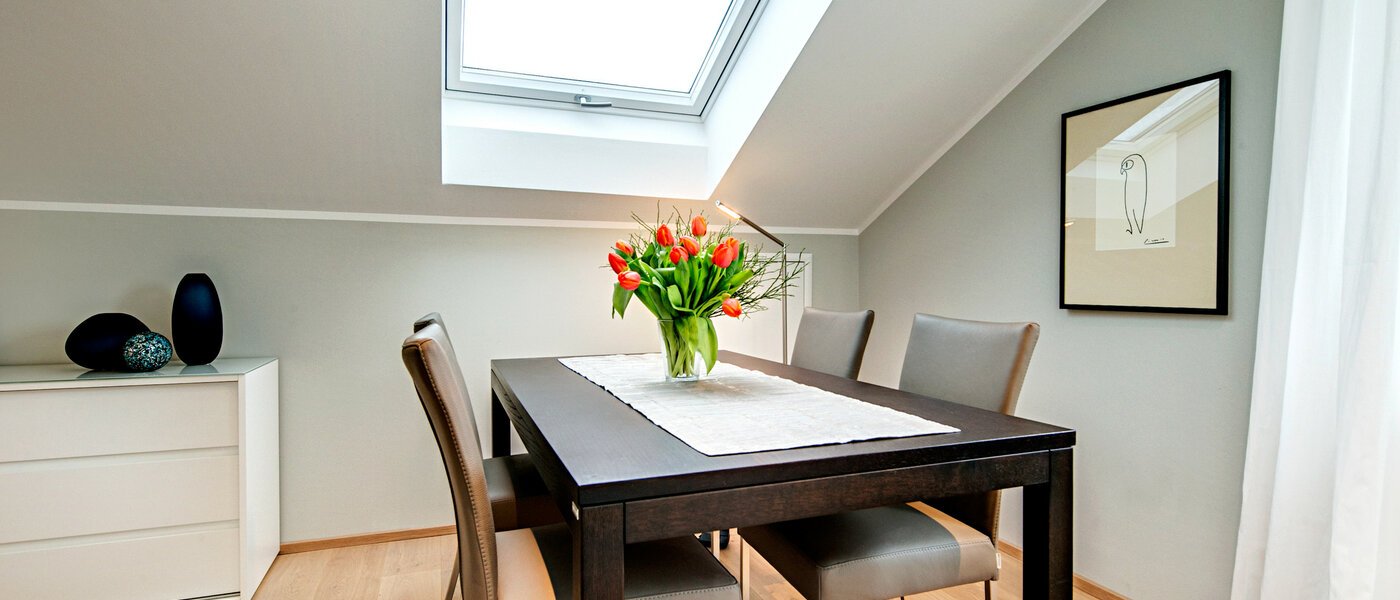 appartement sous les toits München Trudering 02 salle à manger 7503