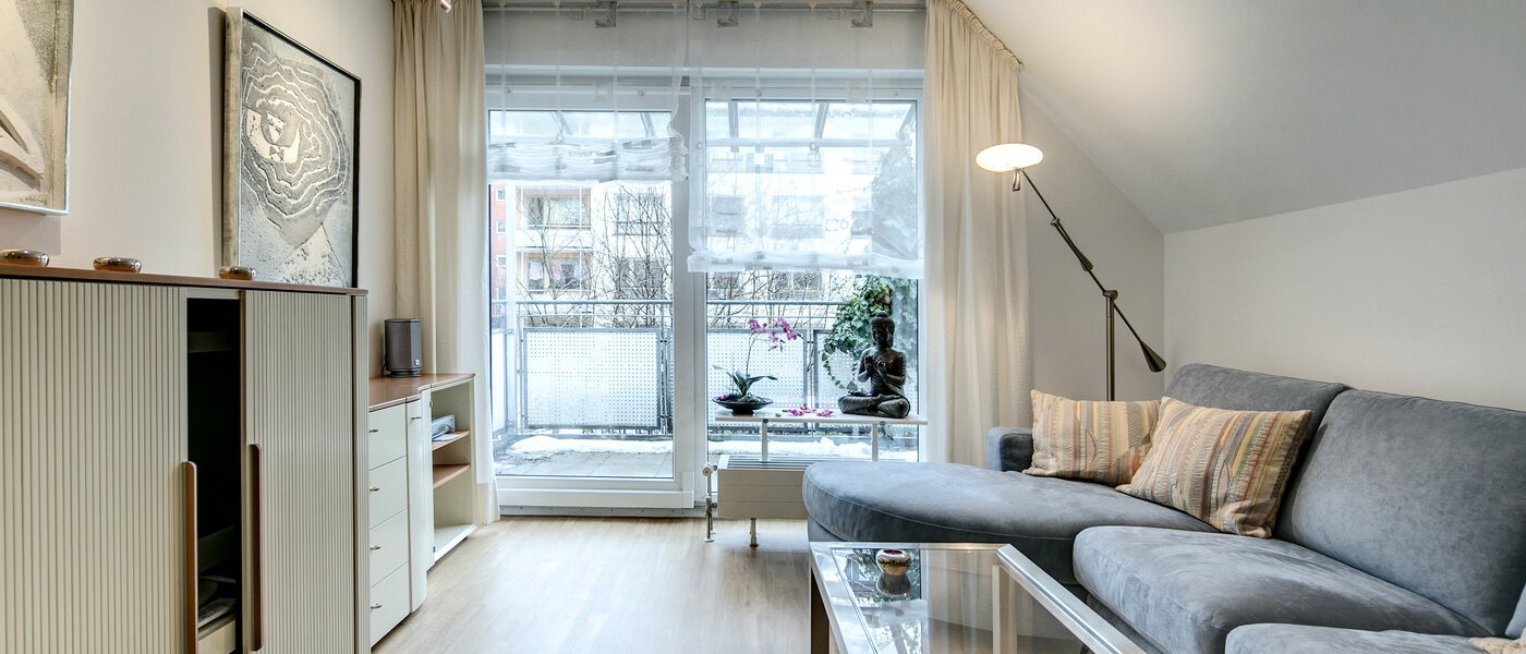 appartement München Maxvorstadt - Universitätsviertel 01 salon 7512