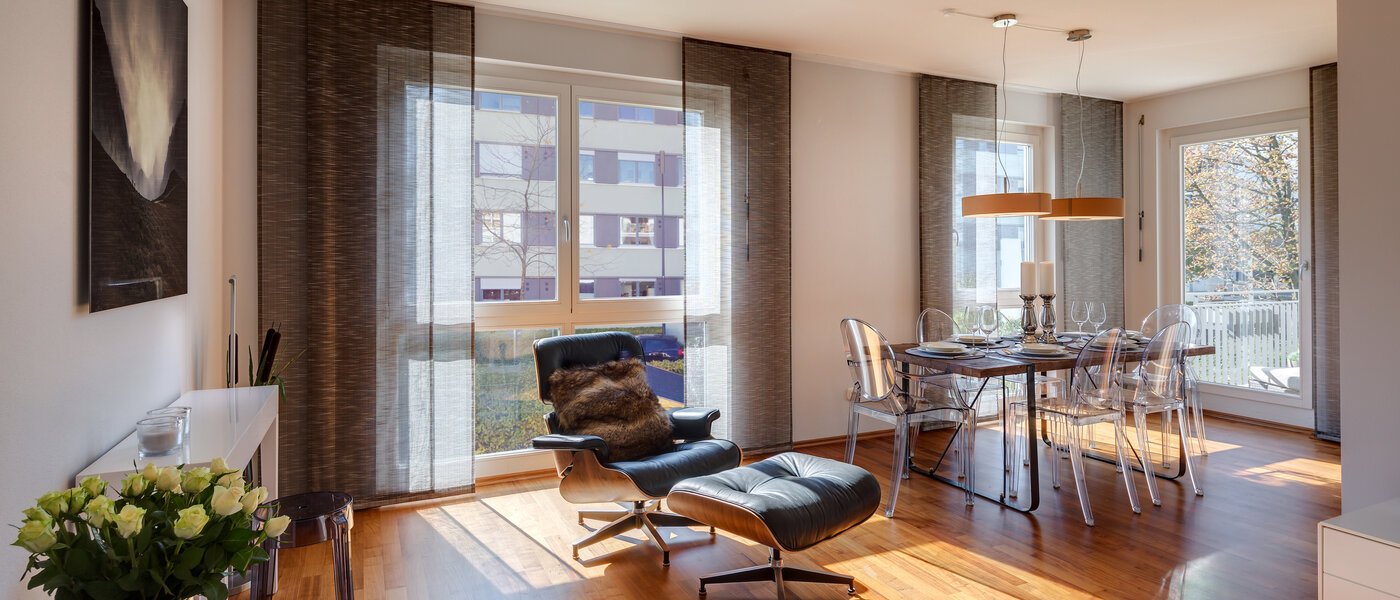 appartement München Schwabing-West 01 pièce à vivre 7518