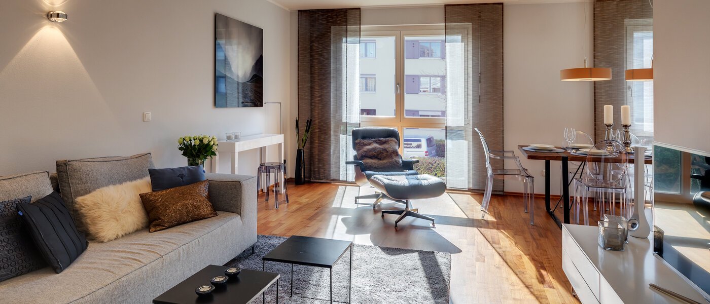 appartement München Schwabing-West 02 pièce à vivre 7518