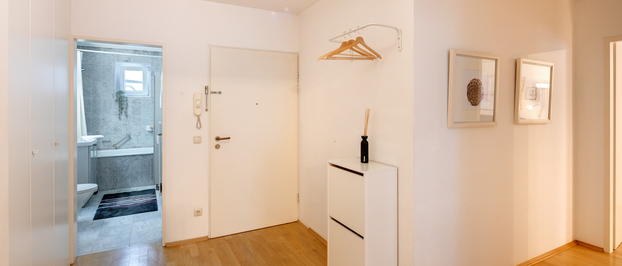 appartement München Maxvorstadt 01 entrée/couloir 7548
