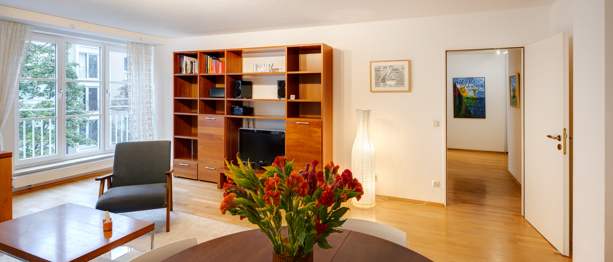 appartement München Maxvorstadt 03 pièce à vivre 7548