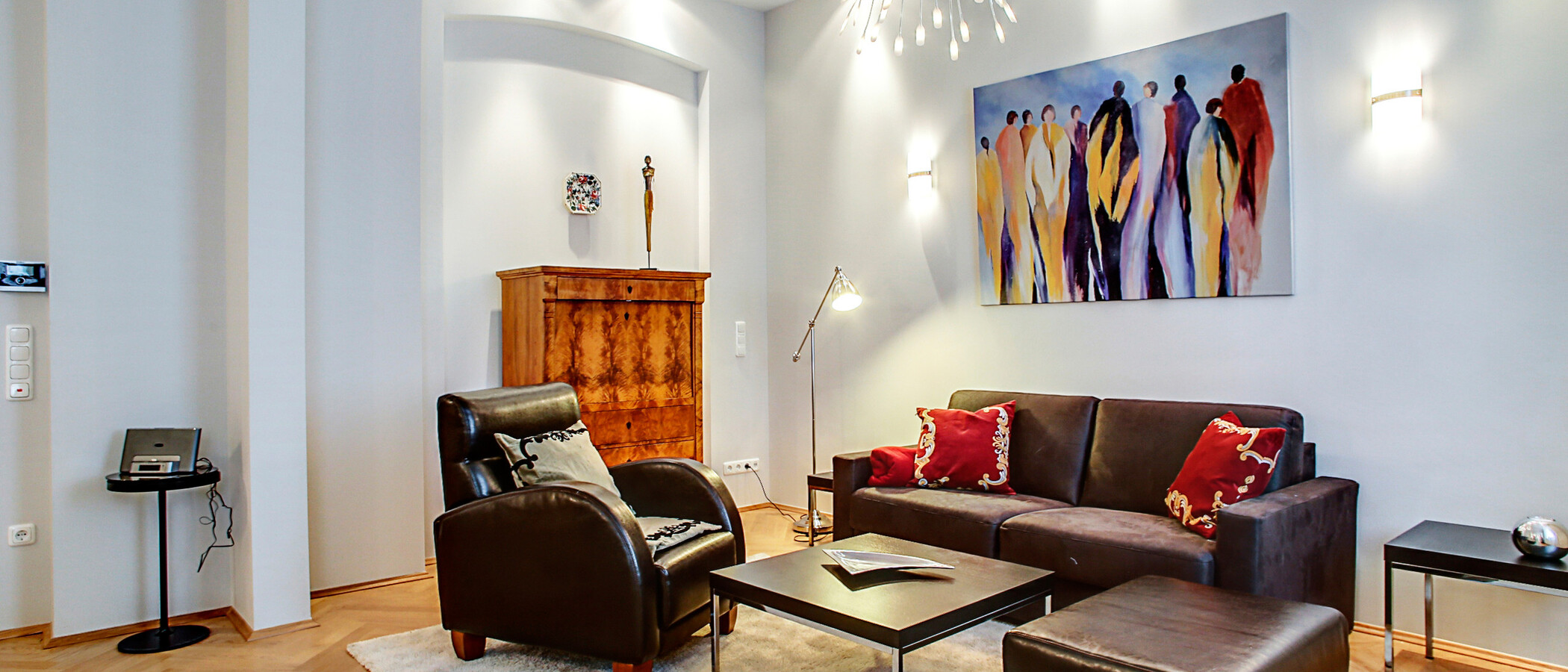 appartement München Gärtnerplatzviertel 01 salon 7556