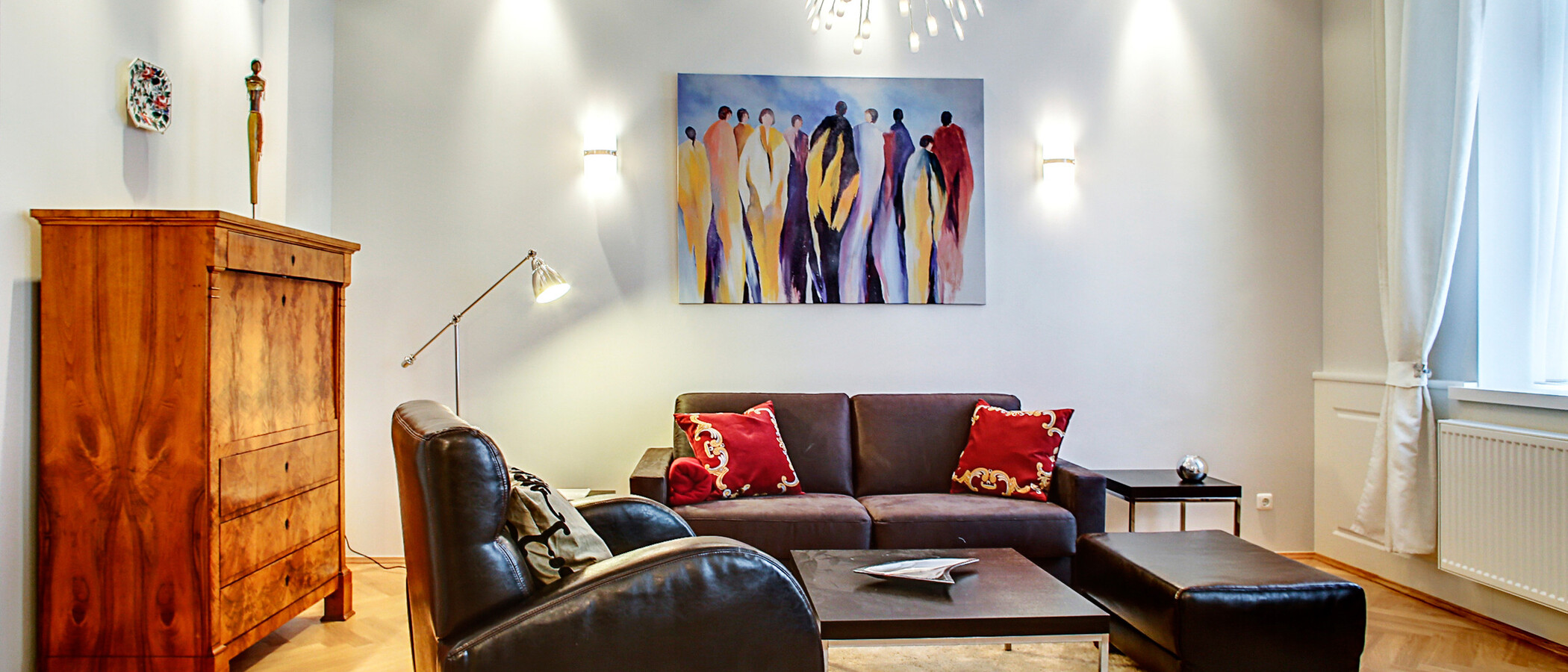 appartement München Gärtnerplatzviertel 02 salon 7556