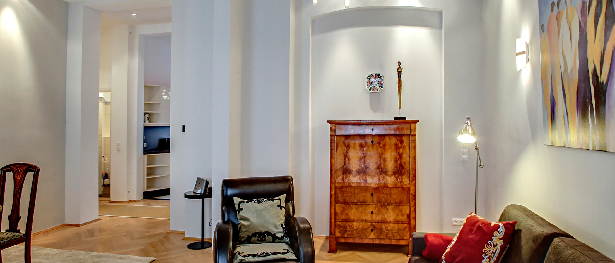 appartement München Gärtnerplatzviertel 04 salon 7556