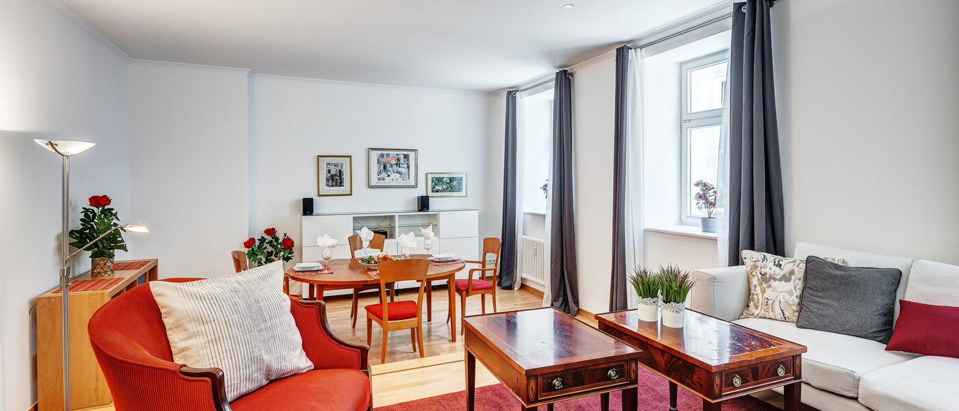 appartement München Haidhausen 01 pièce à vivre 7586