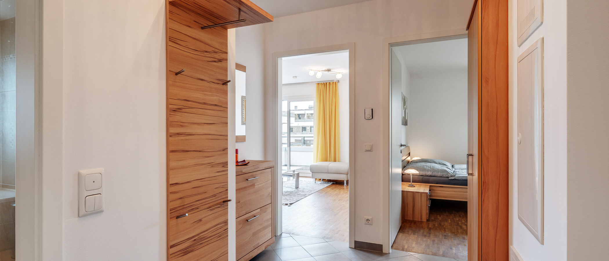 appartement München Parkstadt Schwabing 01 entrée/couloir 7611