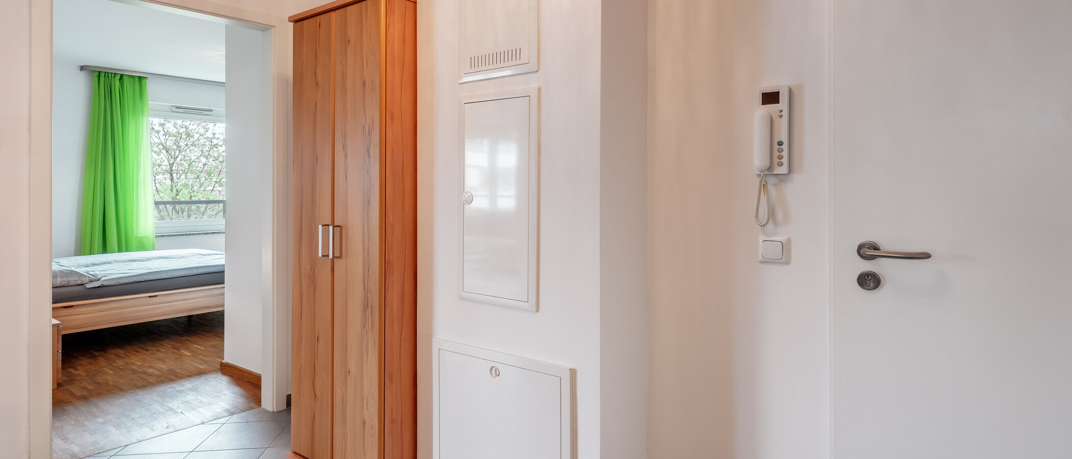 appartement München Parkstadt Schwabing 02 entrée/couloir 7611