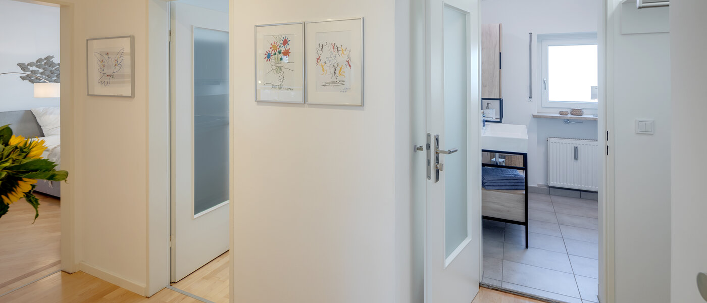 appartement München Bogenhausen 03 entrée/couloir 7629