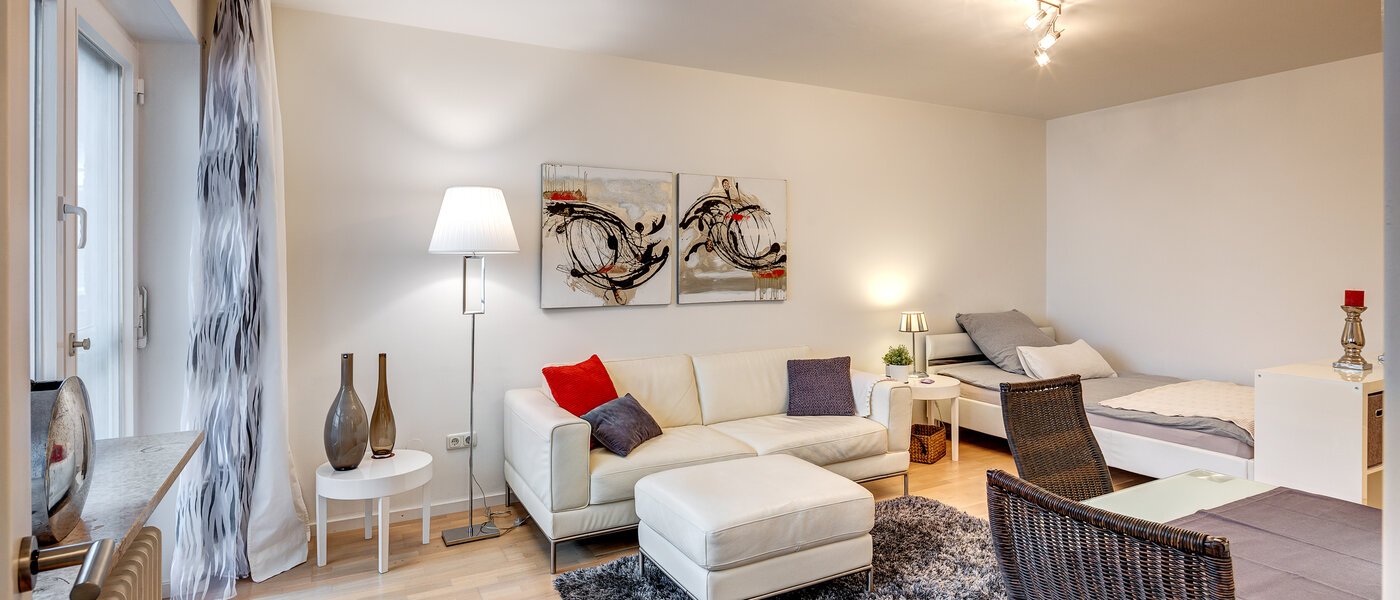 appartement München Schwabing-West (rund um den Hohenzollernplatz) 01 pièce à vivre 7675