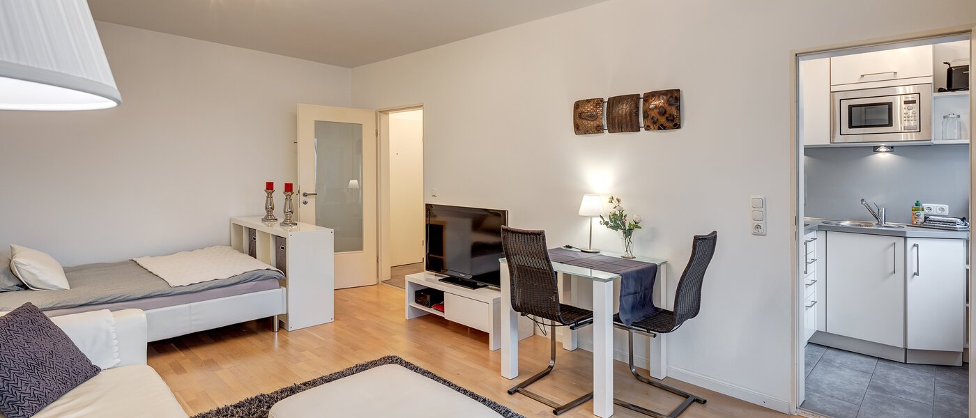 appartement München Schwabing-West (rund um den Hohenzollernplatz) 04 pièce à vivre 7675
