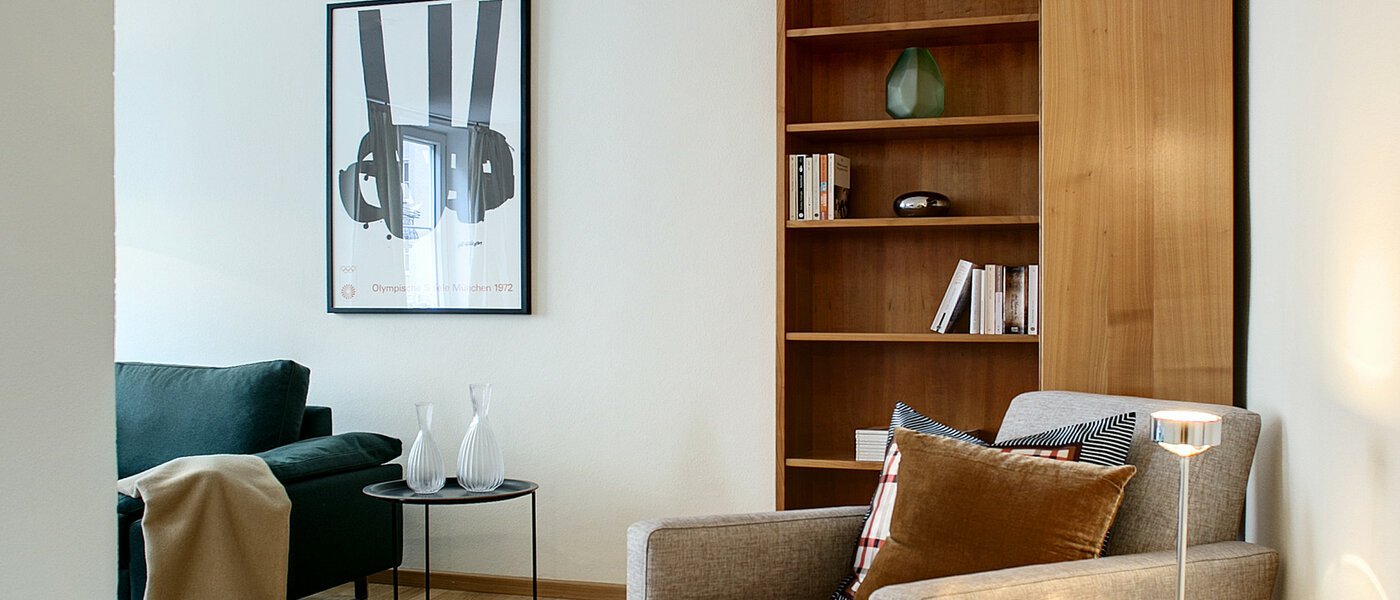 appartement München Lehel 05 salon 7684
