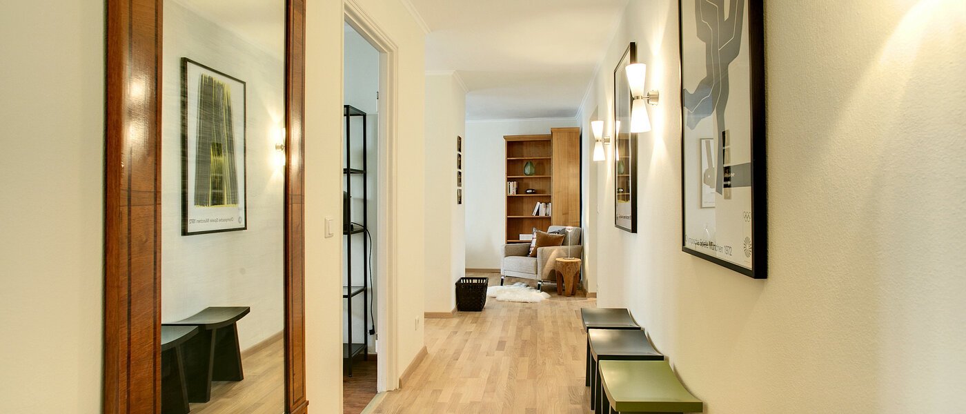 appartement München Lehel 01 entrée/couloir 7684