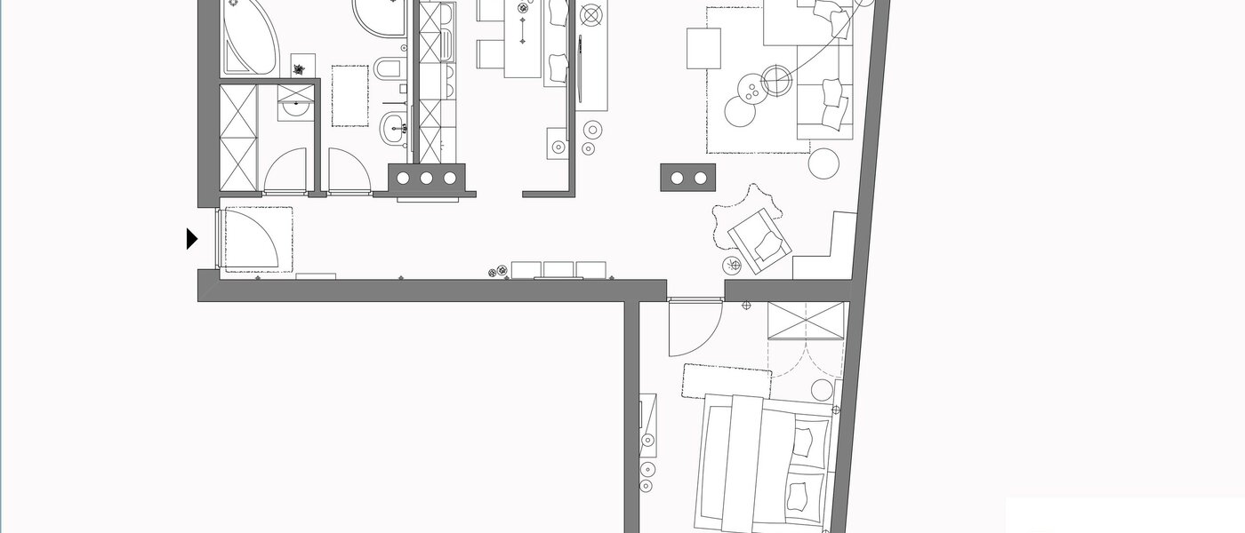 appartement München Lehel 01 plan d'étage 7684