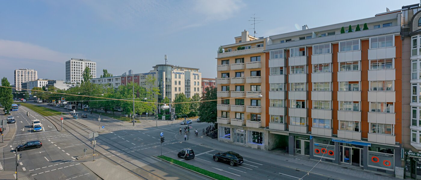 appartement München Schwabing (links der Leopoldstraße) 02 vue 7687