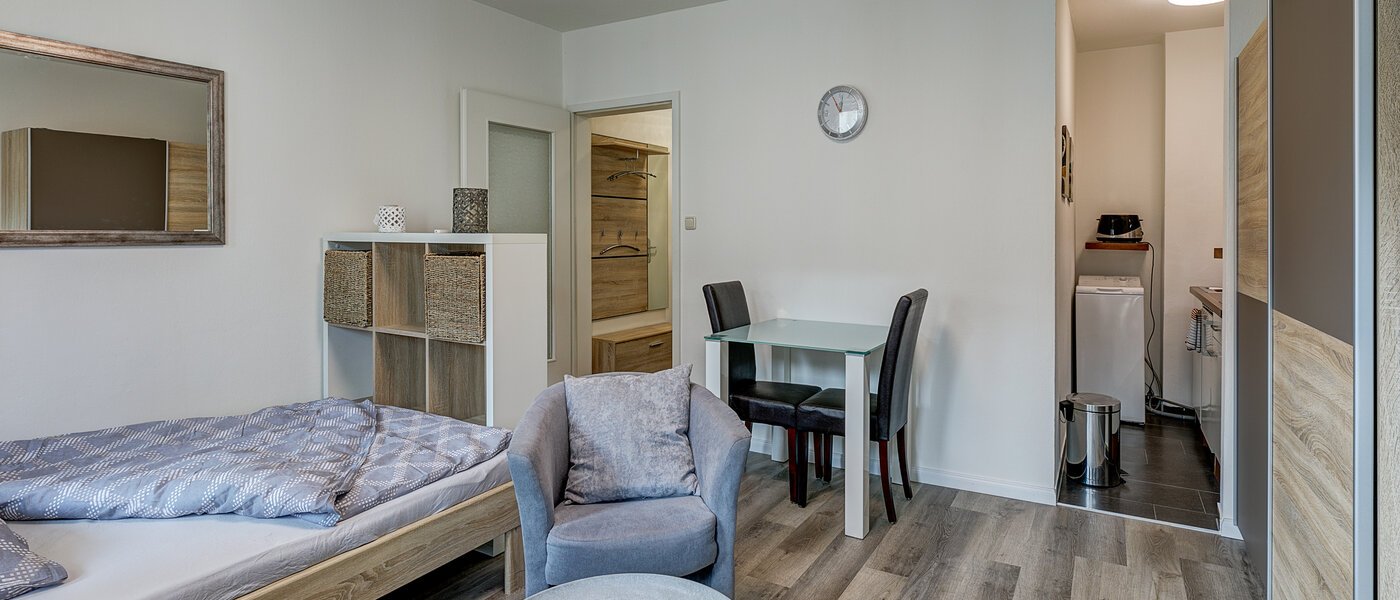 appartement München Schwabing (links der Leopoldstraße) 03 pièce à vivre 7687