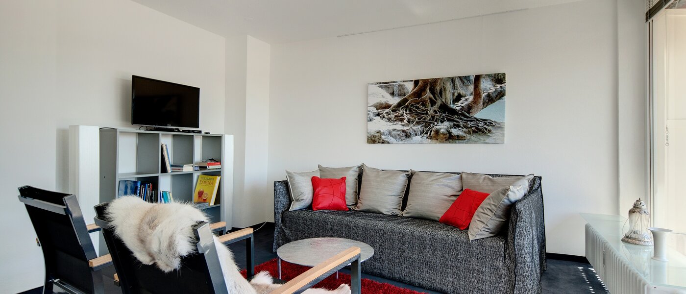 appartement avec terrasse sur le toit München Schwabing-West (rund um den Hohenzollernplatz) 02 salon 7704