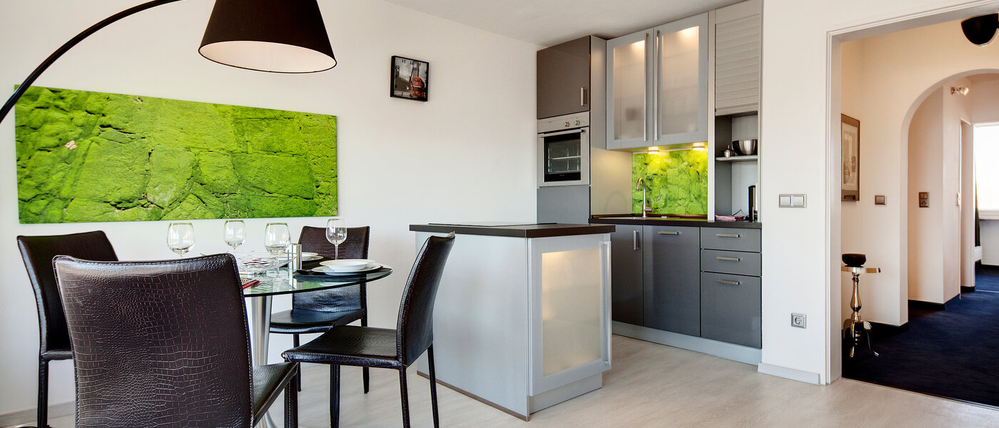 appartement avec terrasse sur le toit München Schwabing-West (rund um den Hohenzollernplatz) 01 cuisine 7704