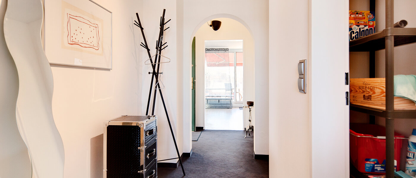 appartement avec terrasse sur le toit München Schwabing-West (rund um den Hohenzollernplatz) 03 entrée/couloir 7704