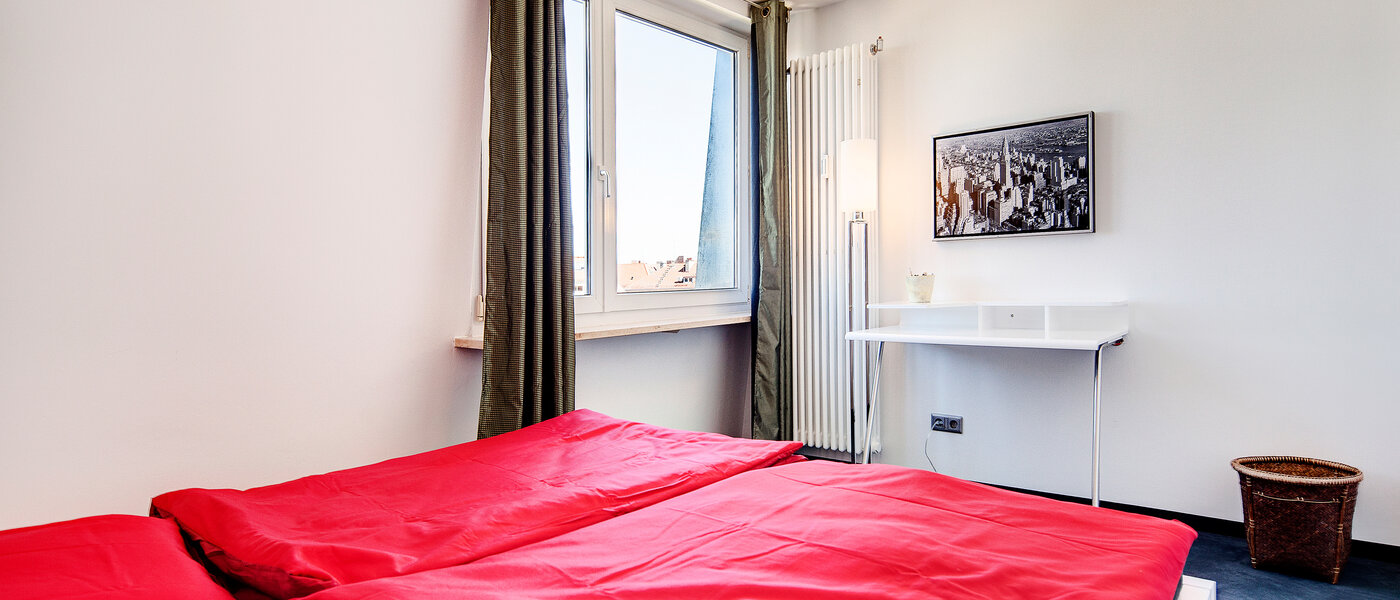 appartement avec terrasse sur le toit München Schwabing-West (rund um den Hohenzollernplatz) 03 dormir 7704