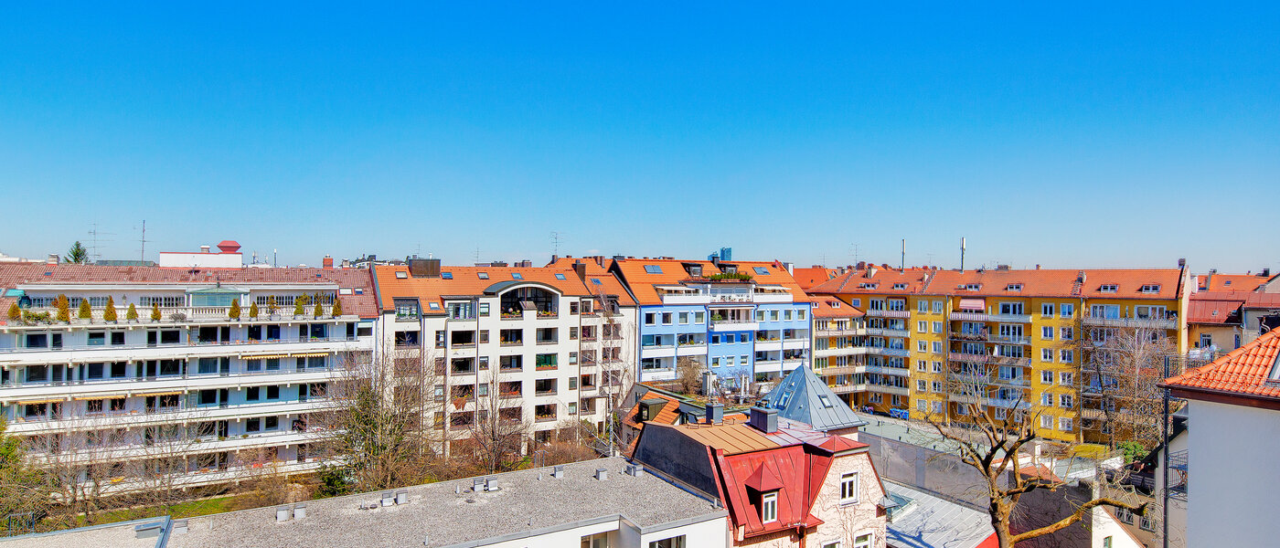 appartement avec terrasse sur le toit München Schwabing-West (rund um den Hohenzollernplatz) 04 vue 7704