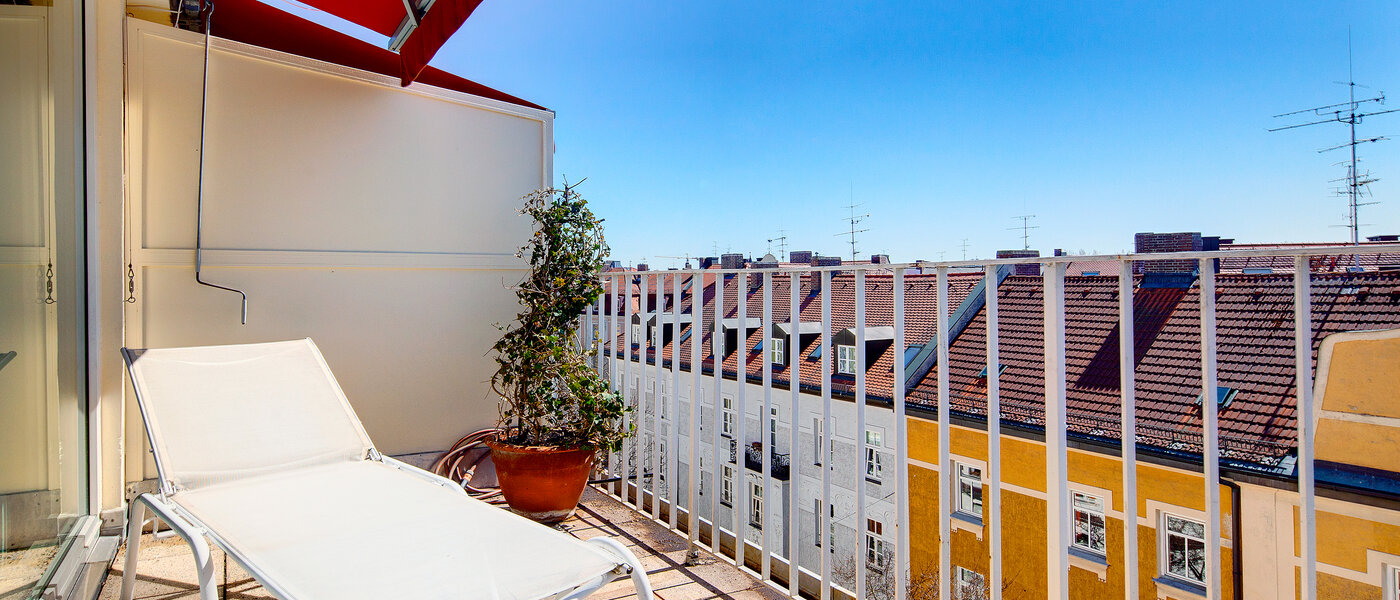 appartement avec terrasse sur le toit München Schwabing-West (rund um den Hohenzollernplatz) 02 terrasse sur le toit 7704