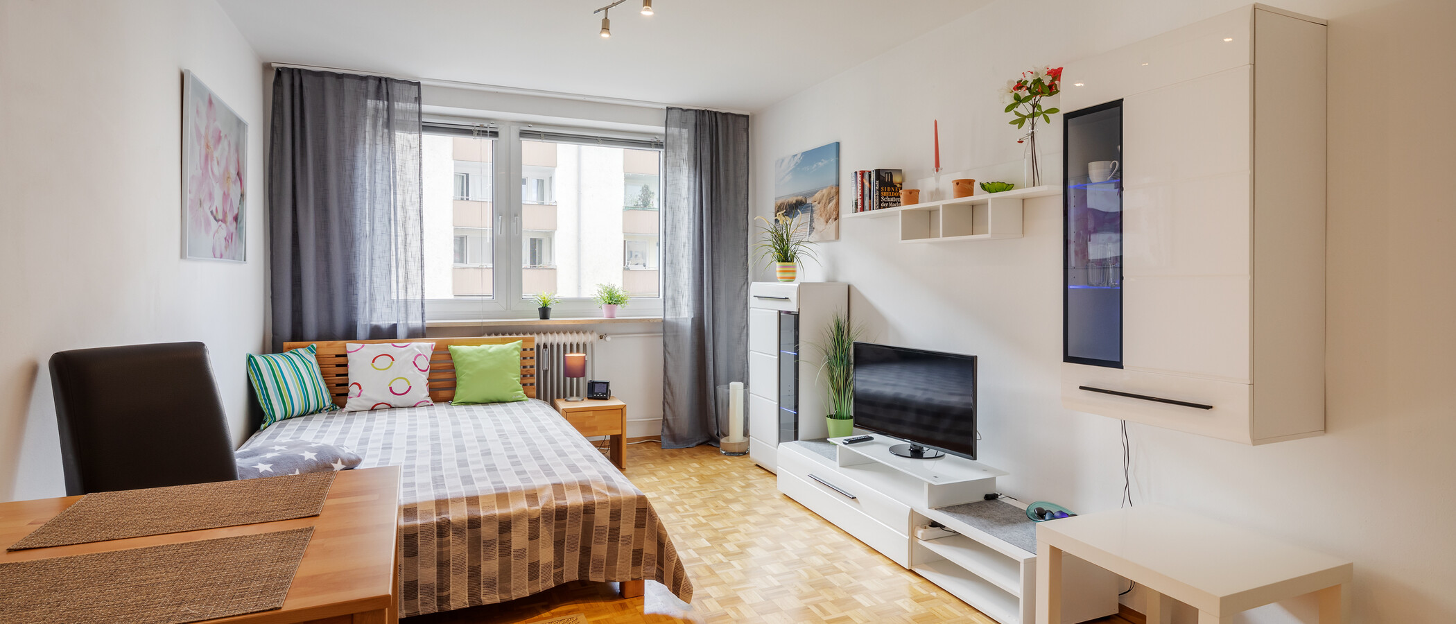 appartement München Schwabing-West 01 pièce à vivre 7854