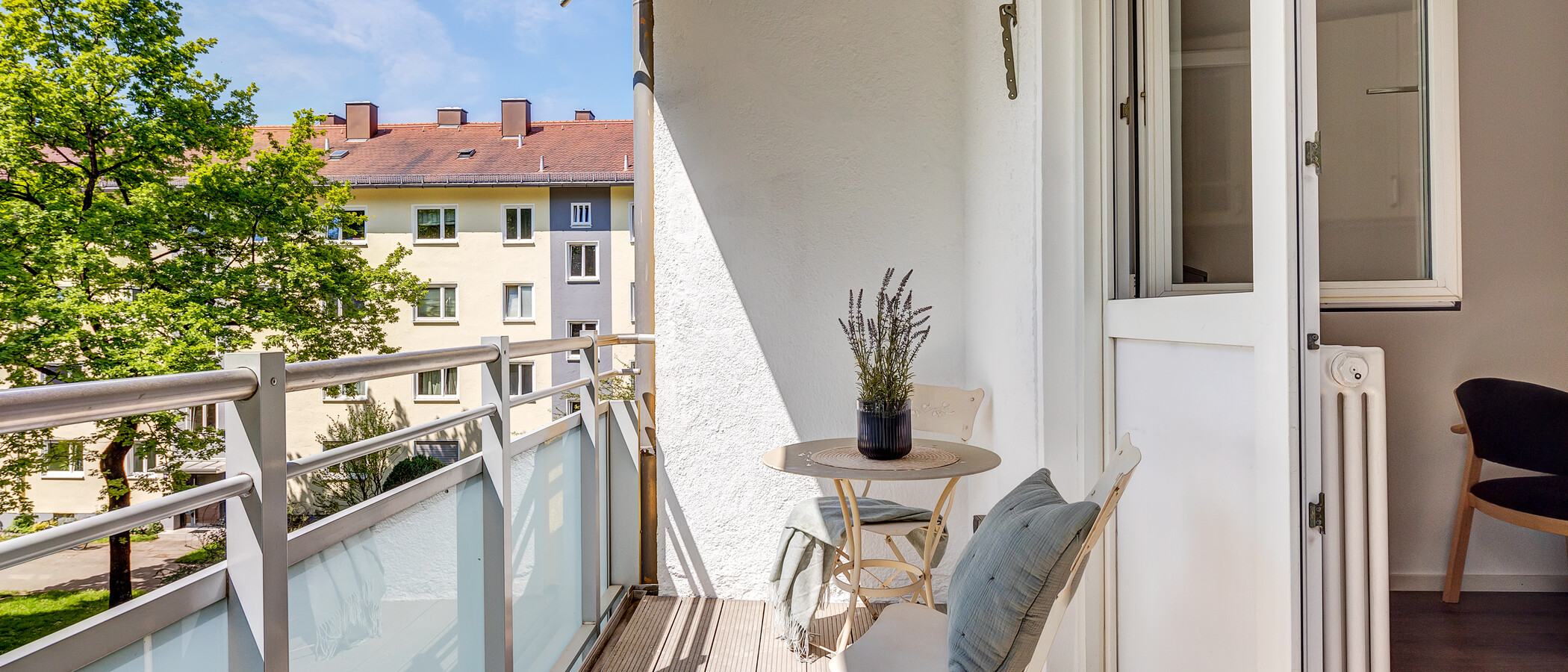 appartement München Berg am Laim 01 balcon 7897