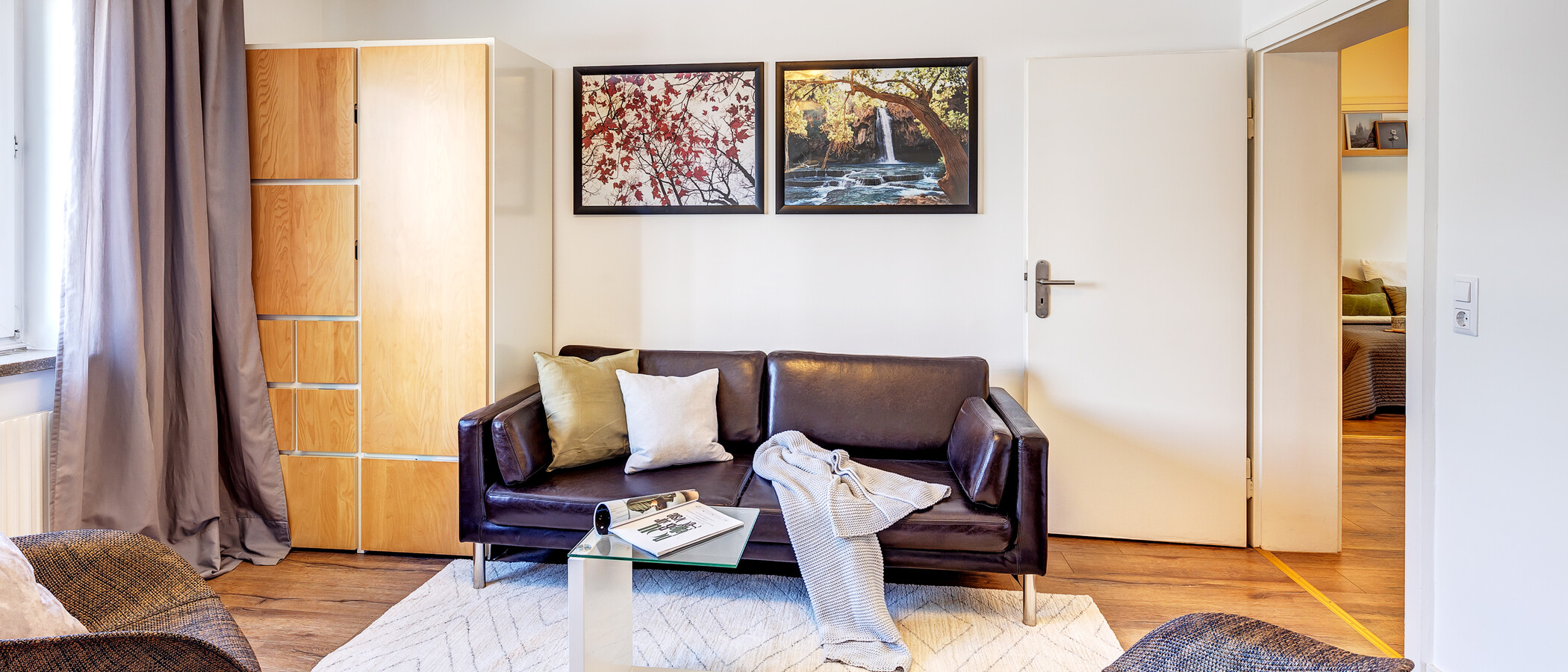 appartement München Berg am Laim 02 salle de séjour 7897