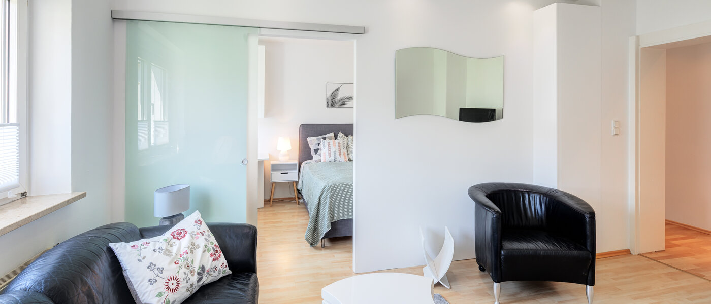 appartement München Schwabing - Alte Heide 02 salle de séjour 7927