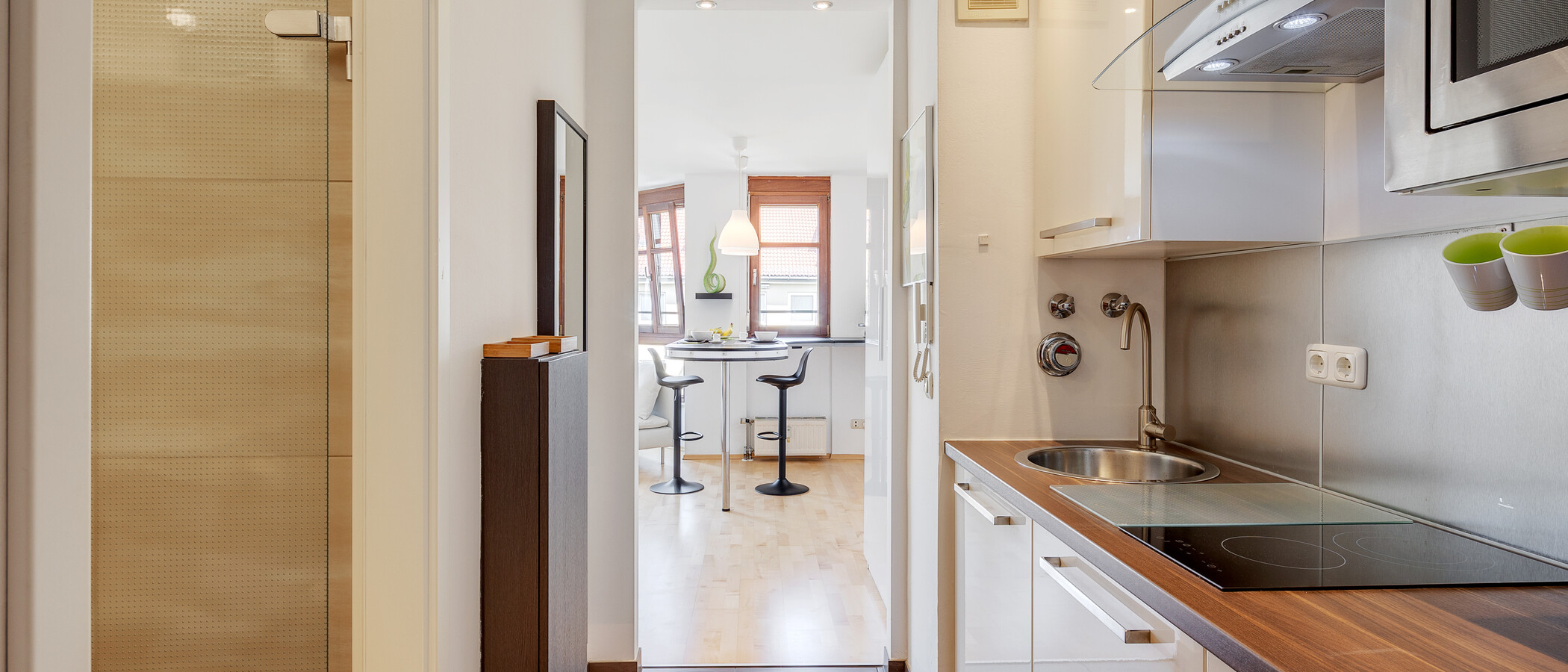 studio München Milbertshofen 02 entrée/couloir 7933